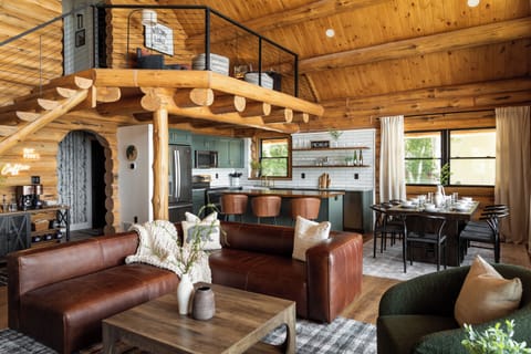 Plenty of seating offered with the open concept floor plan