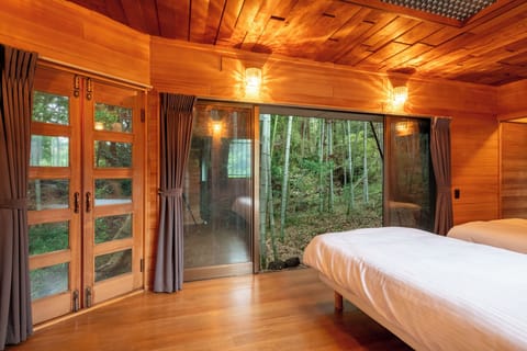 "Take-no-ma" Double Room with Garden View | Balcony view