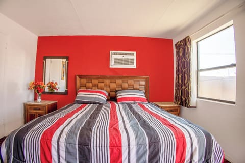 Premium bedding, desk, free WiFi, bed sheets