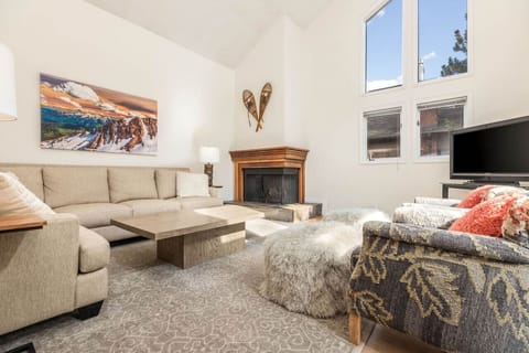 Living area with stunning views
