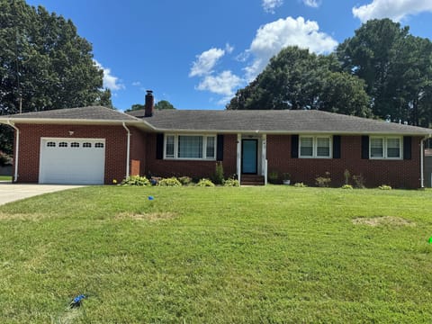 Single family brick home in a quiet neighborhood. Great for walking the dogs.
