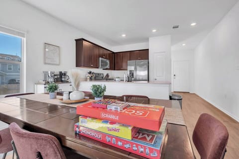 Enjoy quality time with friends and family—this home includes a fun selection of board games like Scrabble, Monopoly, Twister, and more. Perfect for game nights!!!