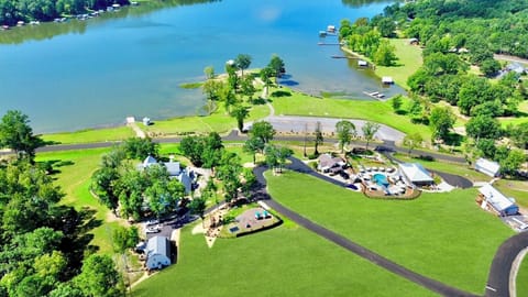 Drone picture of the entire resort! 
