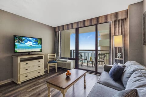 Our living room is perfect spot to gather and enjoy the view!