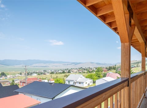 Panoramic views of Philipsburg right from the deck. 
