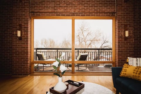 Large picture windows make the indoors feel like the outdoors!