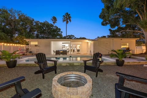 The soft illumination accentuates the beauty of the landscaping and architectural elements, while also providing enough light to navigate the space comfortably.