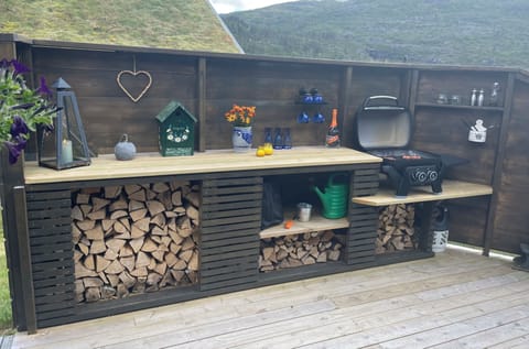 Unique terrace with BBQ