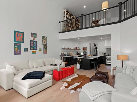 Living Area / Kitchen / Upstairs Loft