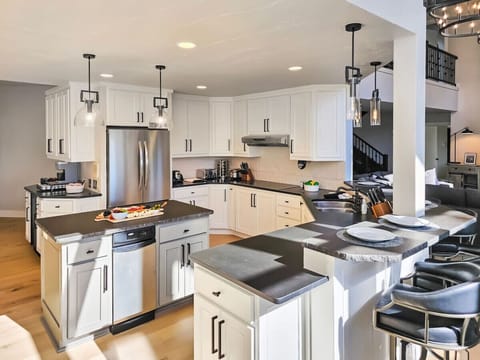 Spacious countertops perfect for meal prep and gatherings.