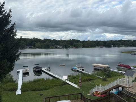 View from back deck. 