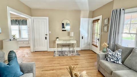 Need to get some work done? Perfect place to set up a laptop or get work done.