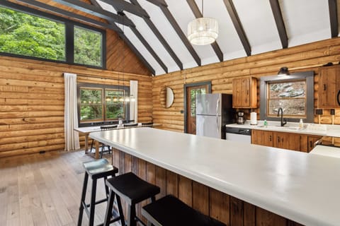 Large Bar with Seating for Four