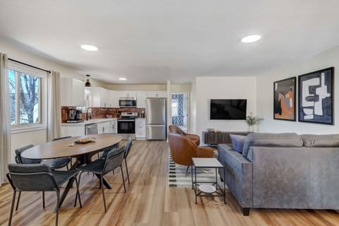 Gather 'round our inviting dining area and savor every moment of togetherness. From hearty breakfasts to gourmet dinners, create lasting memories in this cozy space.