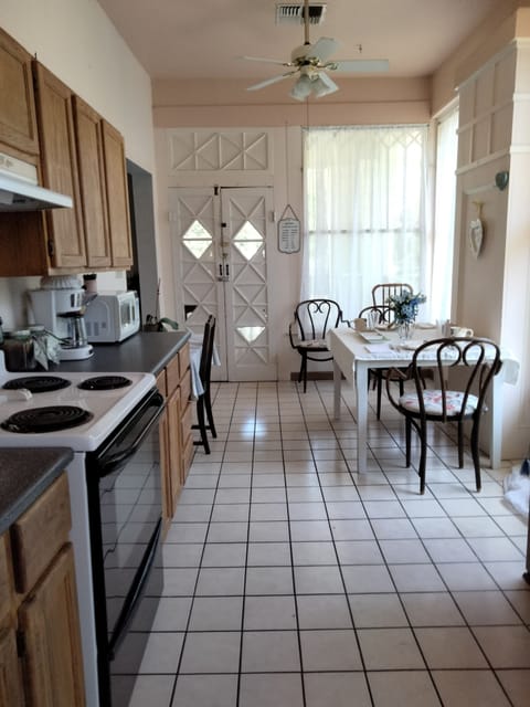 Kitchen with dining area 