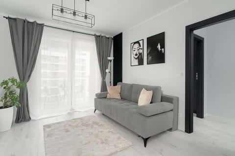 Spacious living room with full equipment. 