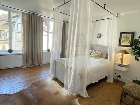 There are 3 bedrooms with large beds that fits 2 people.