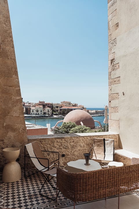 Exclusive Double Room, 1 King Bed, Sea View | Egyptian cotton sheets, premium bedding, down comforters
