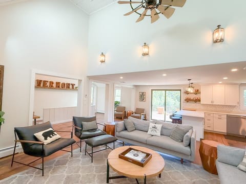 Living Room open to Kitchen