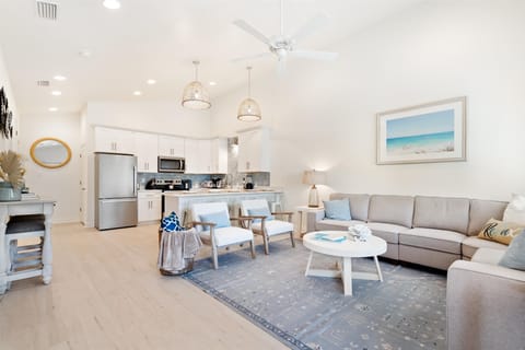 Inviting living area perfect for relaxing, playing games, and making memories together!