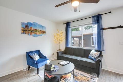 Dayton Vacation Rental | 2BR | 1BA | 3 Steps Required | 700 Sq Ft