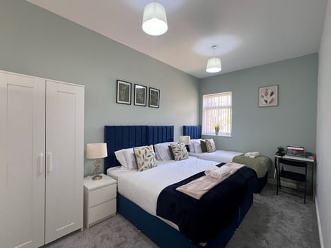 Peaceful bedroom perfect for relaxation