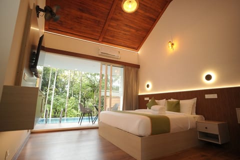 Deluxe Cottage, Pool View | View from room