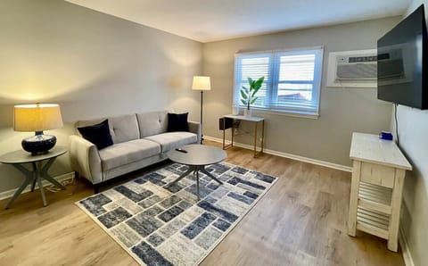 Kick back after a day out. Your living space is ready.