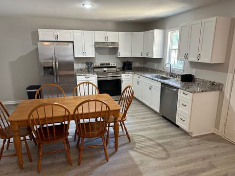 The new kitchen