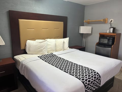 Standard Single Room, 1 King Bed, Non Smoking | Desk, laptop workspace, free WiFi, bed sheets