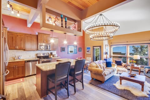 Kitchen & Living Room