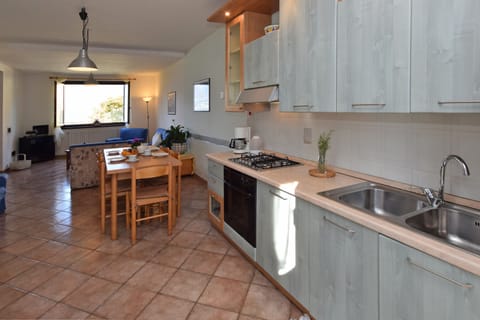 Kitchen and dining area