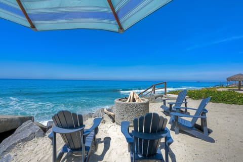 Welcome to the private beach of Pacific Haus (5BR)