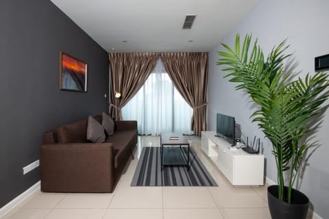 The living area.