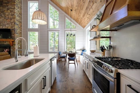 Open kitchen designed with all the views.