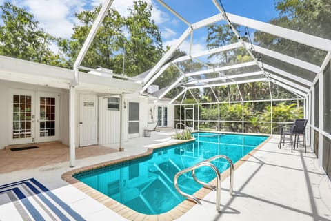Pool and patio area
