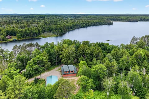 Buffalo Lake Estate on 40 acres on Buffalo Lake between Lake Namakagon and Clam Lake Wisconsin