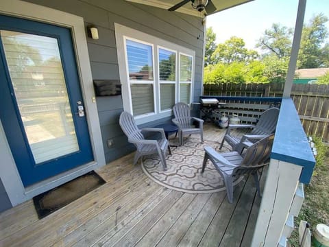 Enjoy the fresh morning air with a cup of coffee and take in the serenity of our peaceful neighborhood.