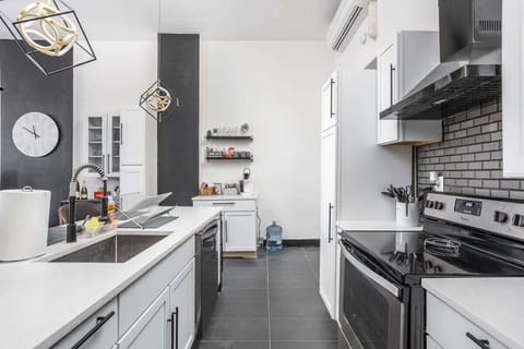 Pristine kitchen space