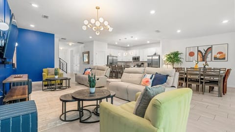 Contemporary design living area 