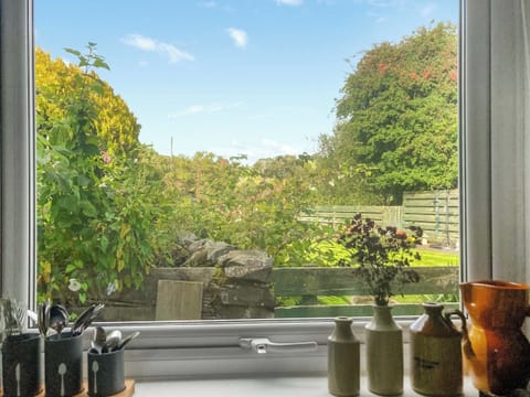 View from the kitchen window | Darroch, Moniaive