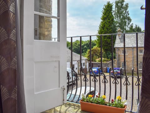 Balcony | The Goldsmiths Apartment, Markinch, near Glenrothes