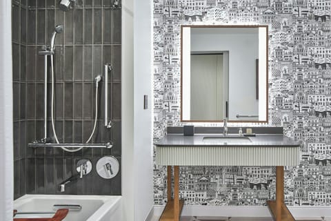 Free toiletries, hair dryer, towels, soap