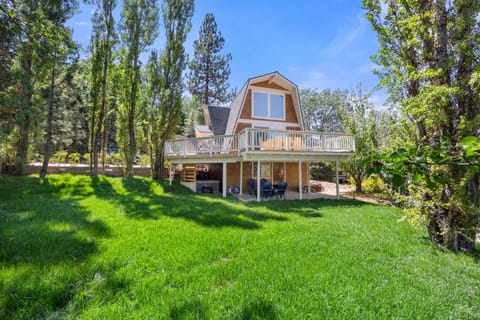 Exterior | Backyard & Green Lawn