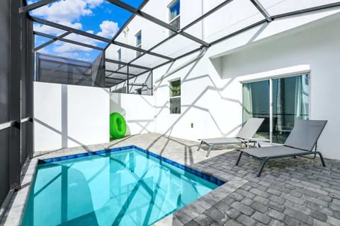 Chillin' by the pool with a view!