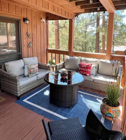 Relax on the front porch