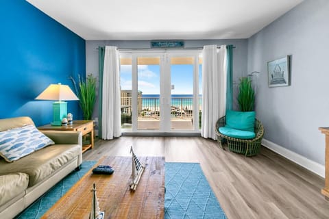 Condo, Multiple Beds (Laketown Wharf 927) | Living area | TV