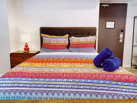 Relax in regal comfort in our queen-size haven—a sanctuary of rest and tranquility. Experience the luxury of a plush retreat that promises peaceful nights and rejuvenating mornings