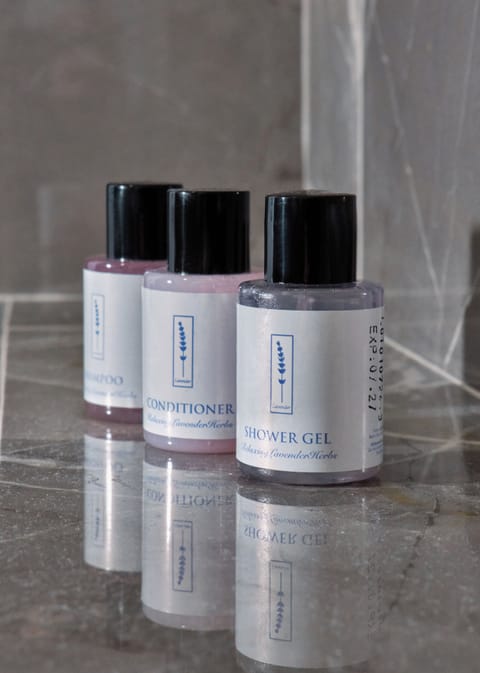 Deluxe Double Room | Bathroom | Shower, hair dryer, slippers, towels