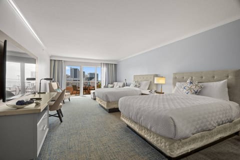 Unit Offers Two Comfortable Queen Size Beds and a Full-Size Sleeper Sofa